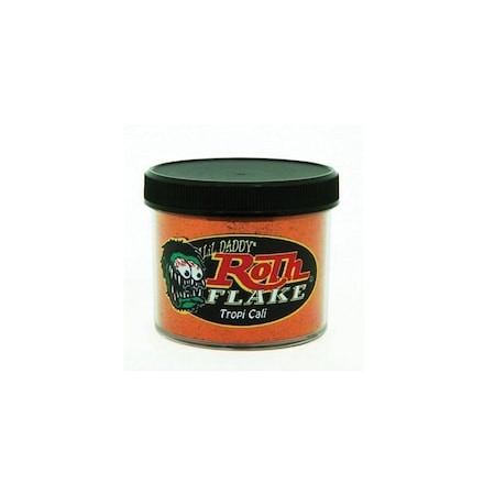 Roth Flake & Pearl Product Tropi Cali Solid Metal Flake, .004 Baby Size, 2oz Jar BRF110